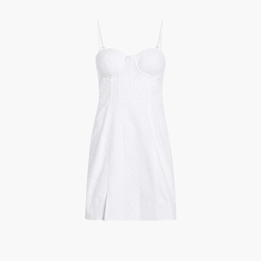 Hill House Home The Kitty Dress - White Eyelet Size SWhite Eyelet / S